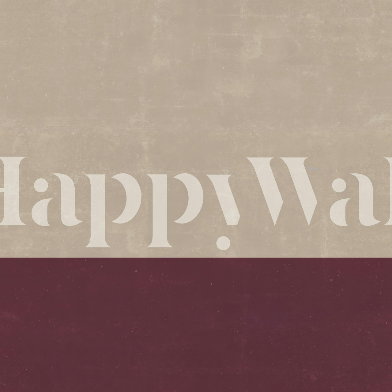 Blush and Berry Duo wallpaper in a room