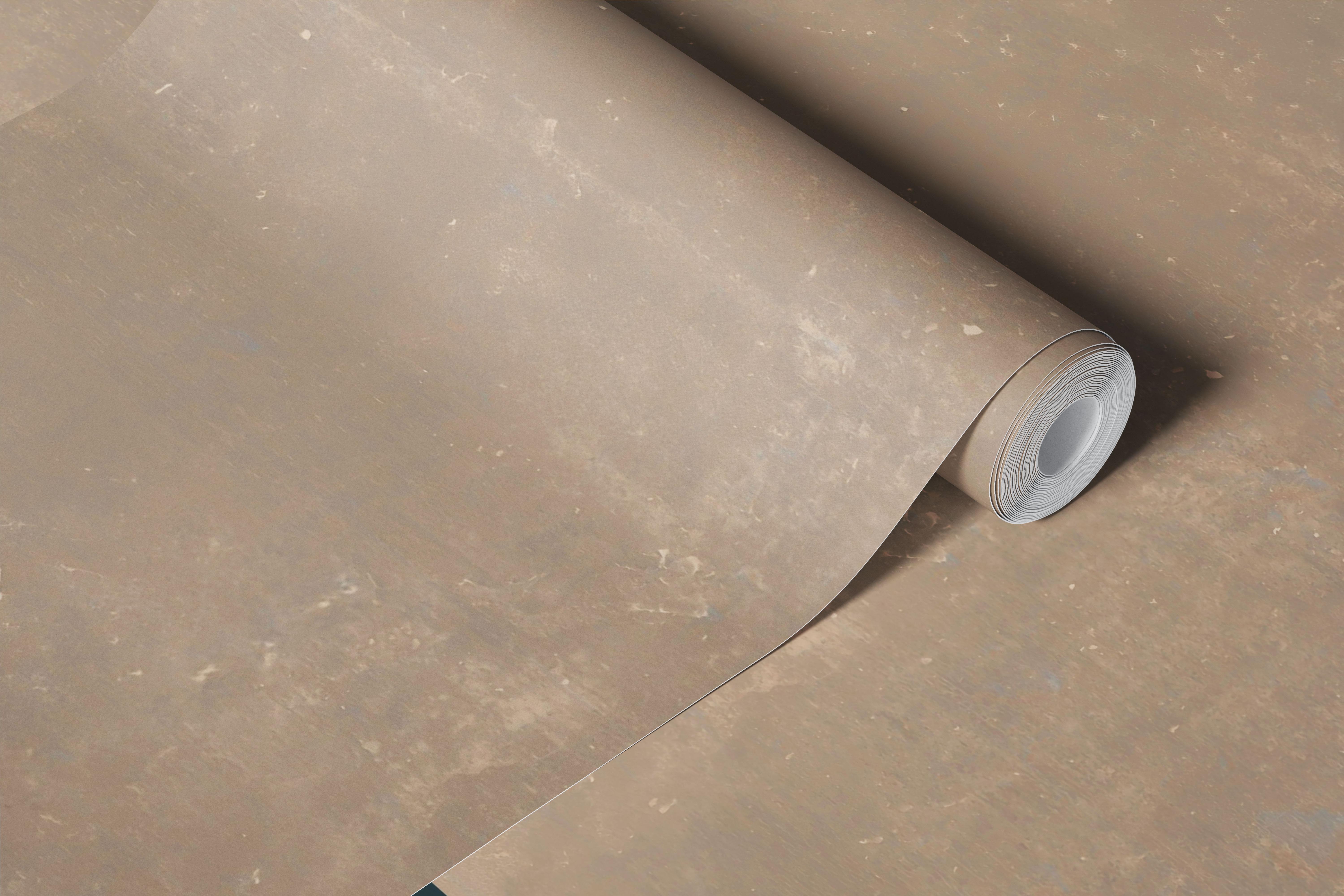 Minimalist two-tone design in beige and teal wallpaper