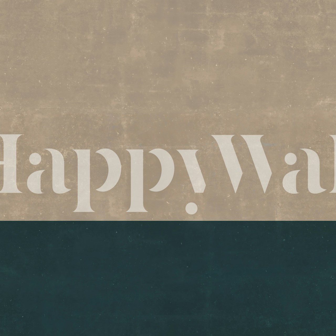 Carta da parati Minimalist Two-Tone in una stanza