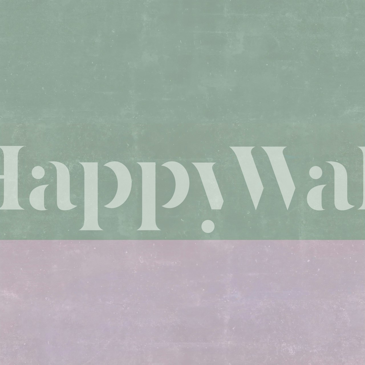 Muted Duality wallpaper in a room setting