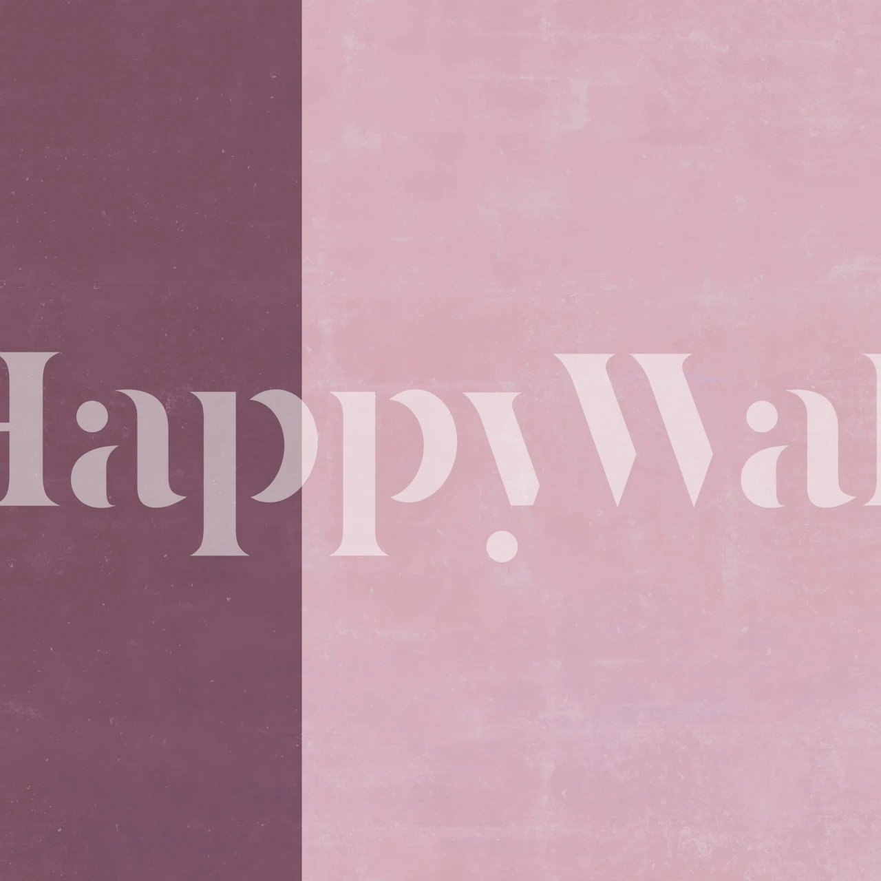 Plum and pink fusion wallpaper in a room