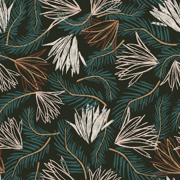 Botanical Forest Elegance