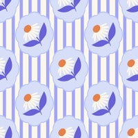 Soft Romantic Daisies tapet