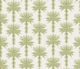 Palm Trees in Neutral Soft Green