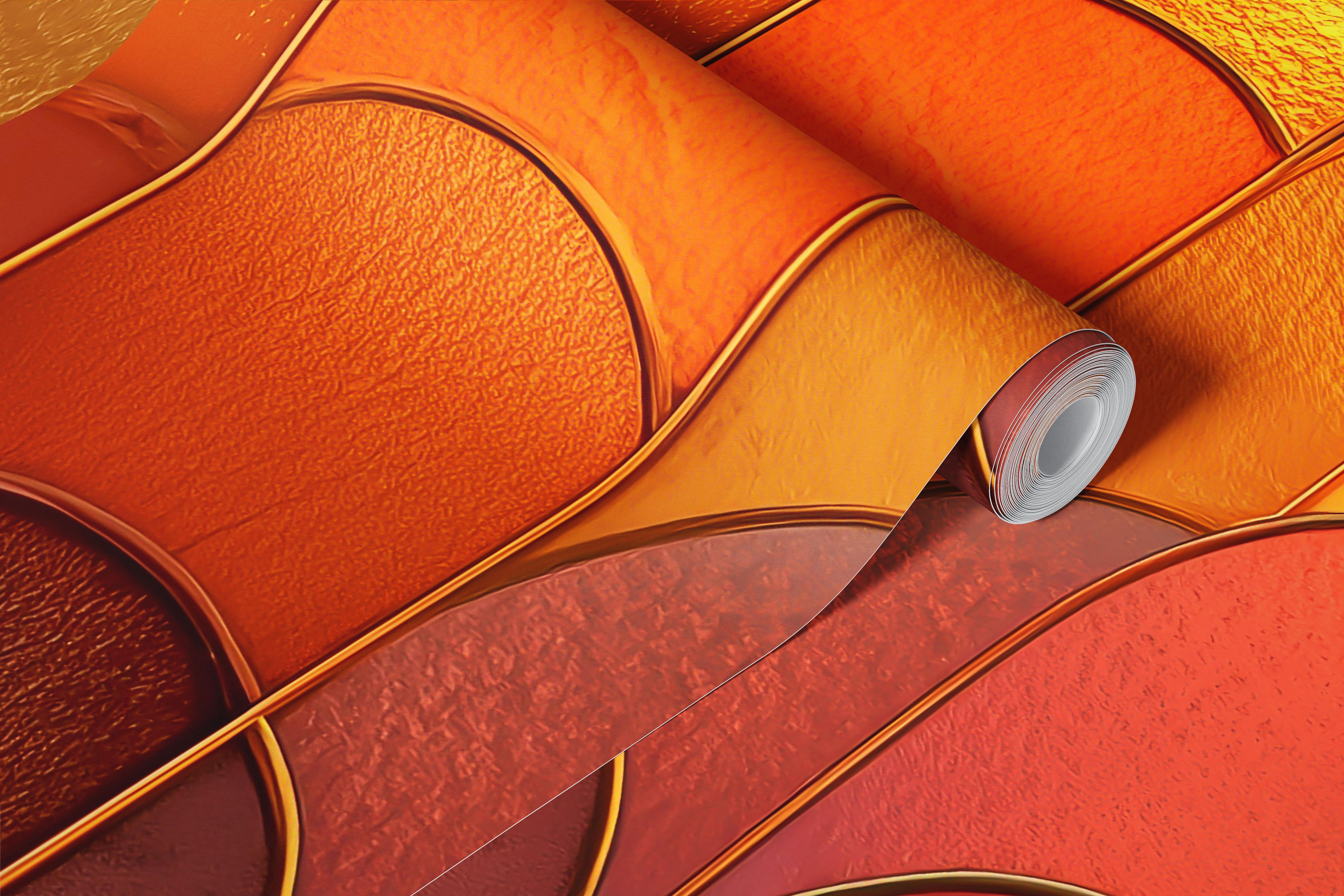 Colorful Glass Arches tapet i et rum