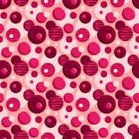 Vibrant Red Pink Bubble Splash wallpaper