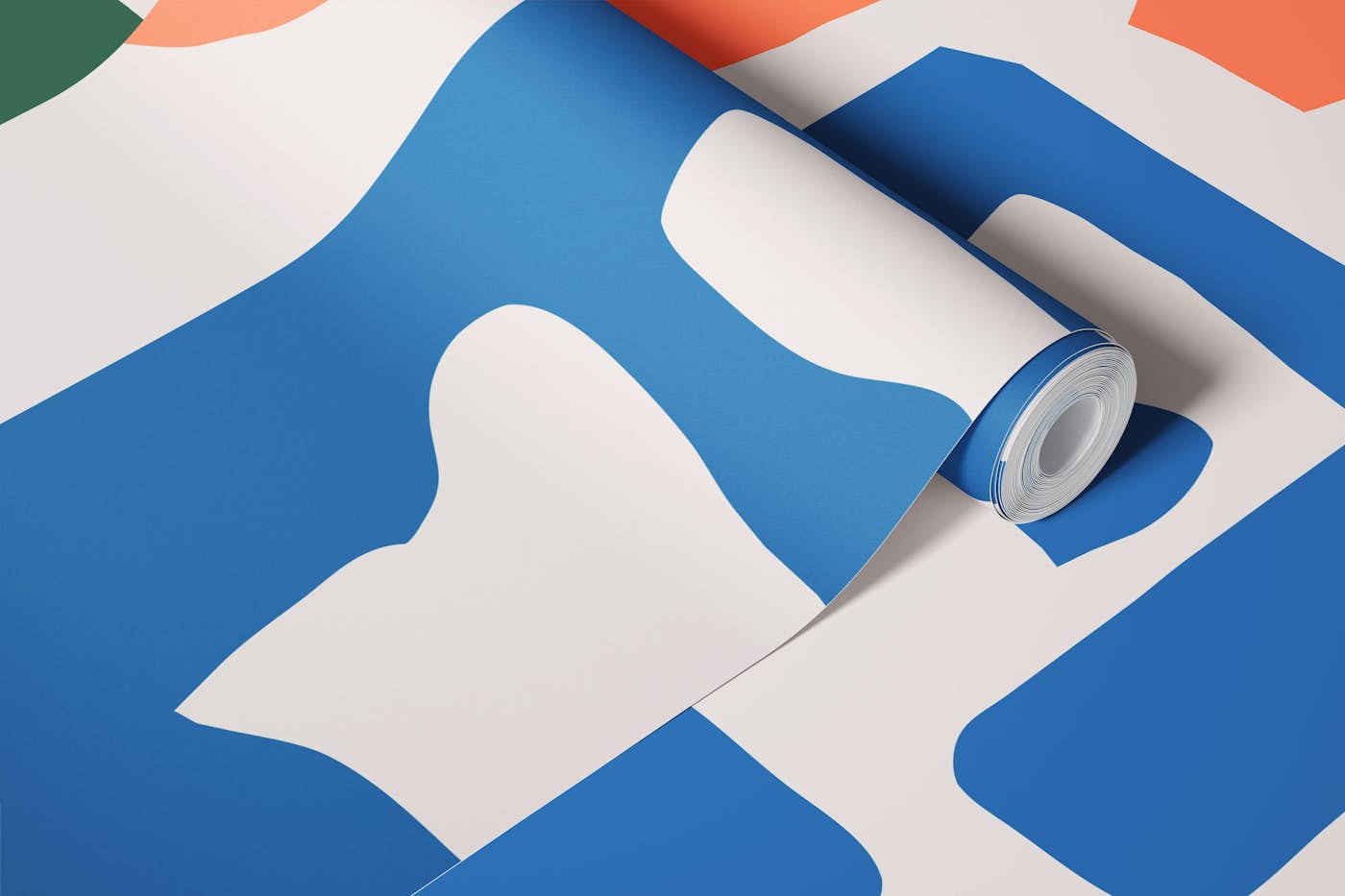 Vibrant Geometric Forms wallpaper roll