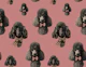 Vintage Poodle Stina Dark Pink