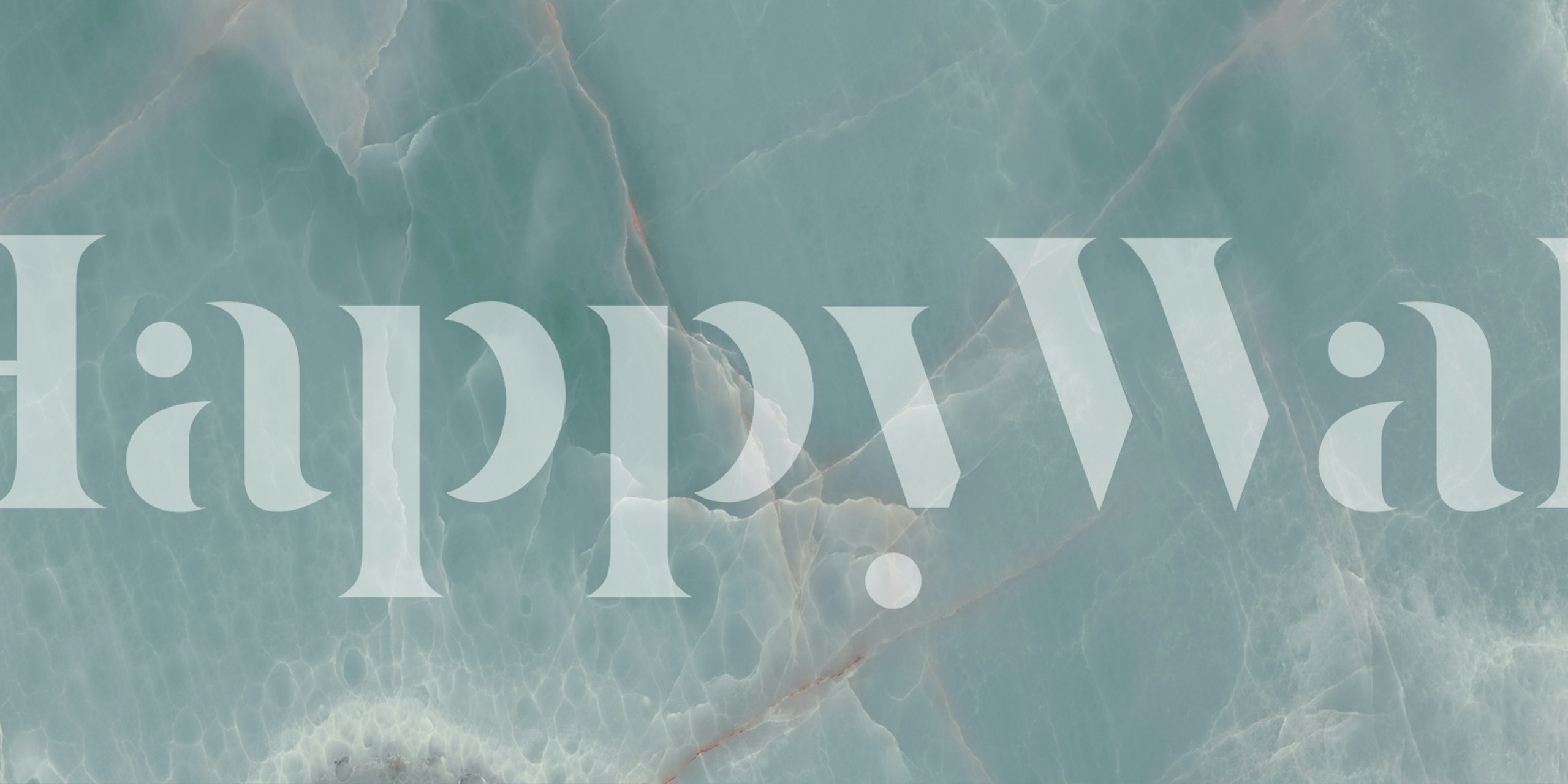 Aqua blue marble texture wallpaper with light veins