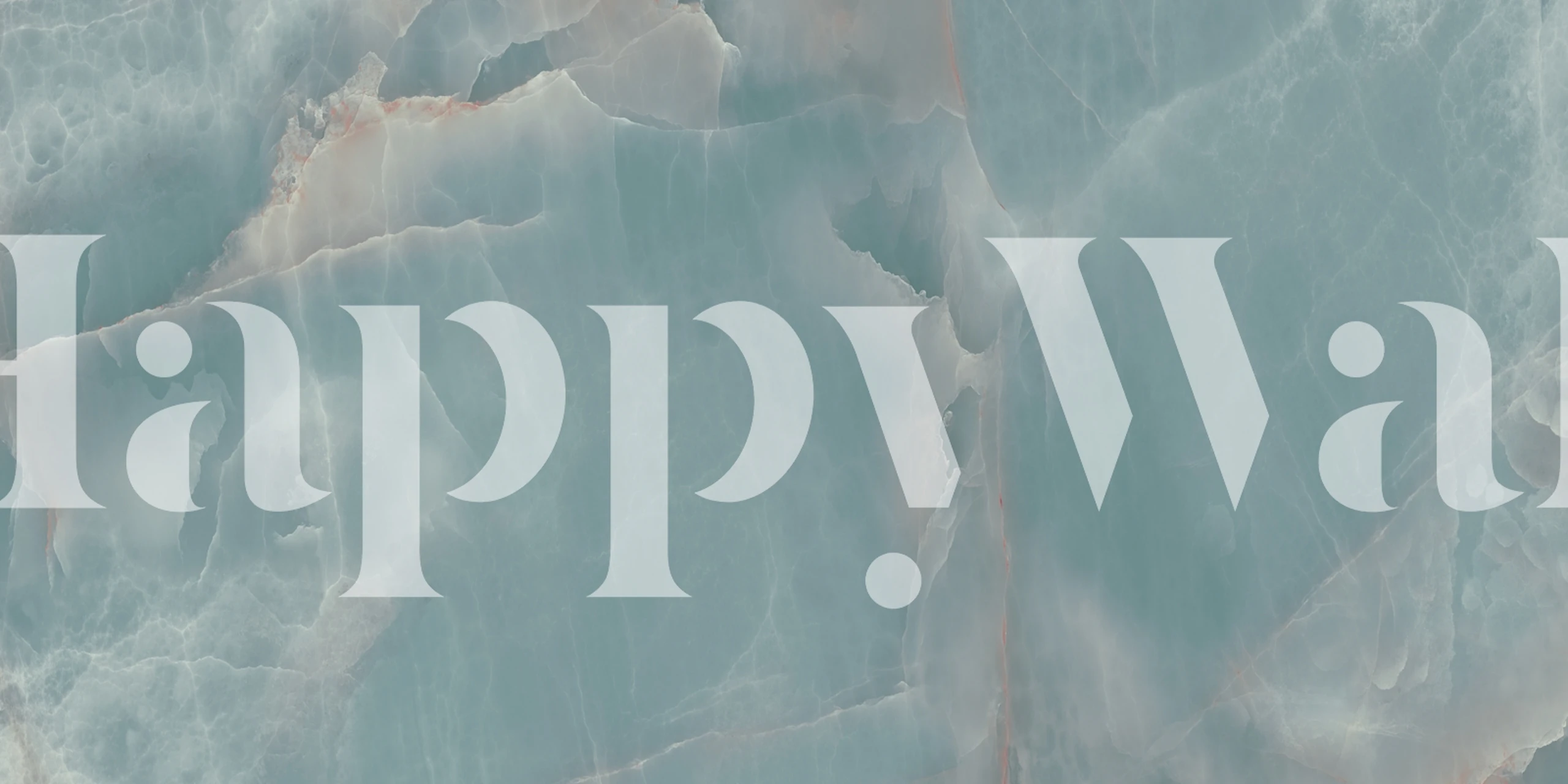 Stone tile wallpaper in a stylish room