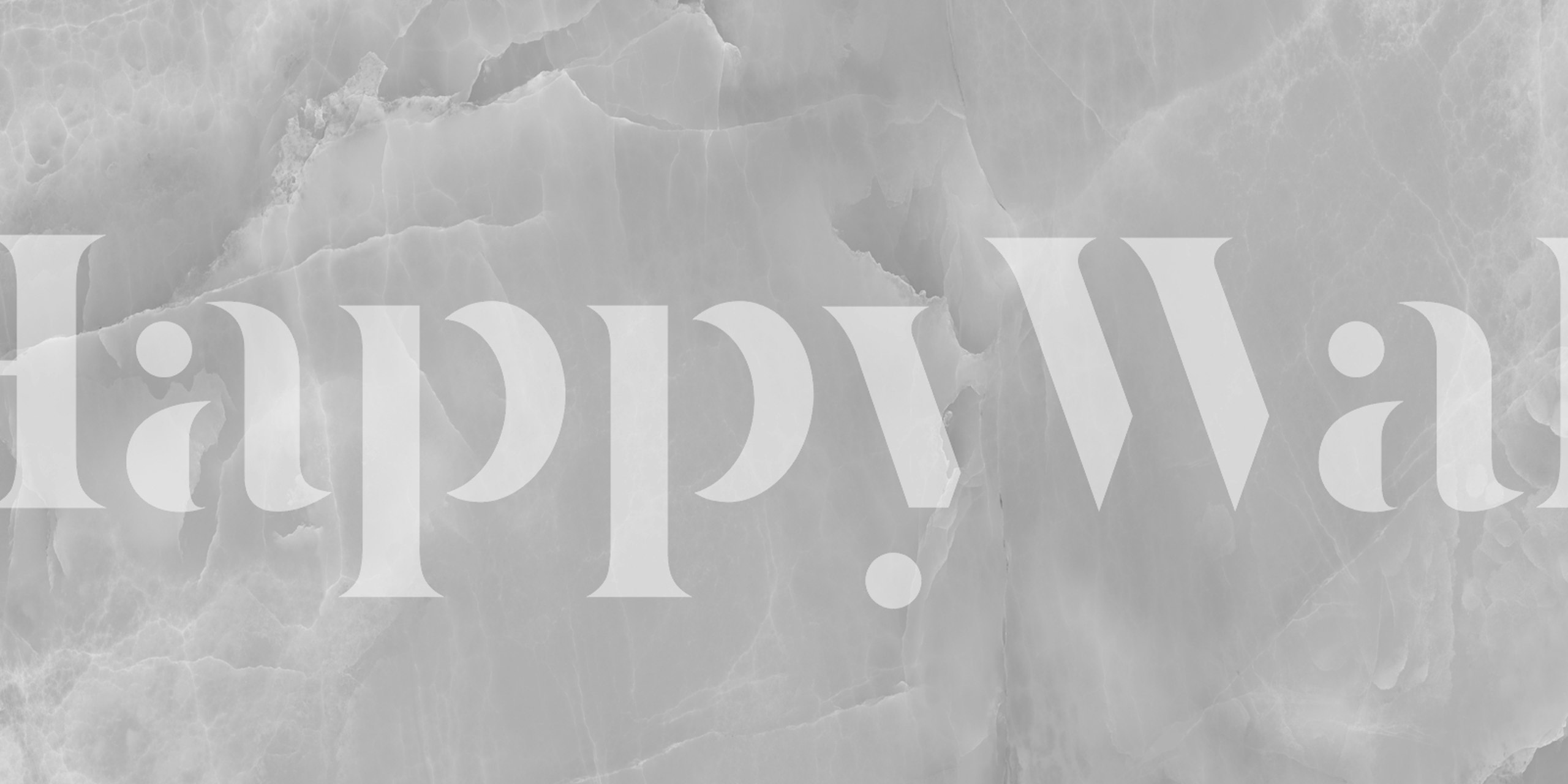 Grey onyx marble texture wallpaper with soft white veins