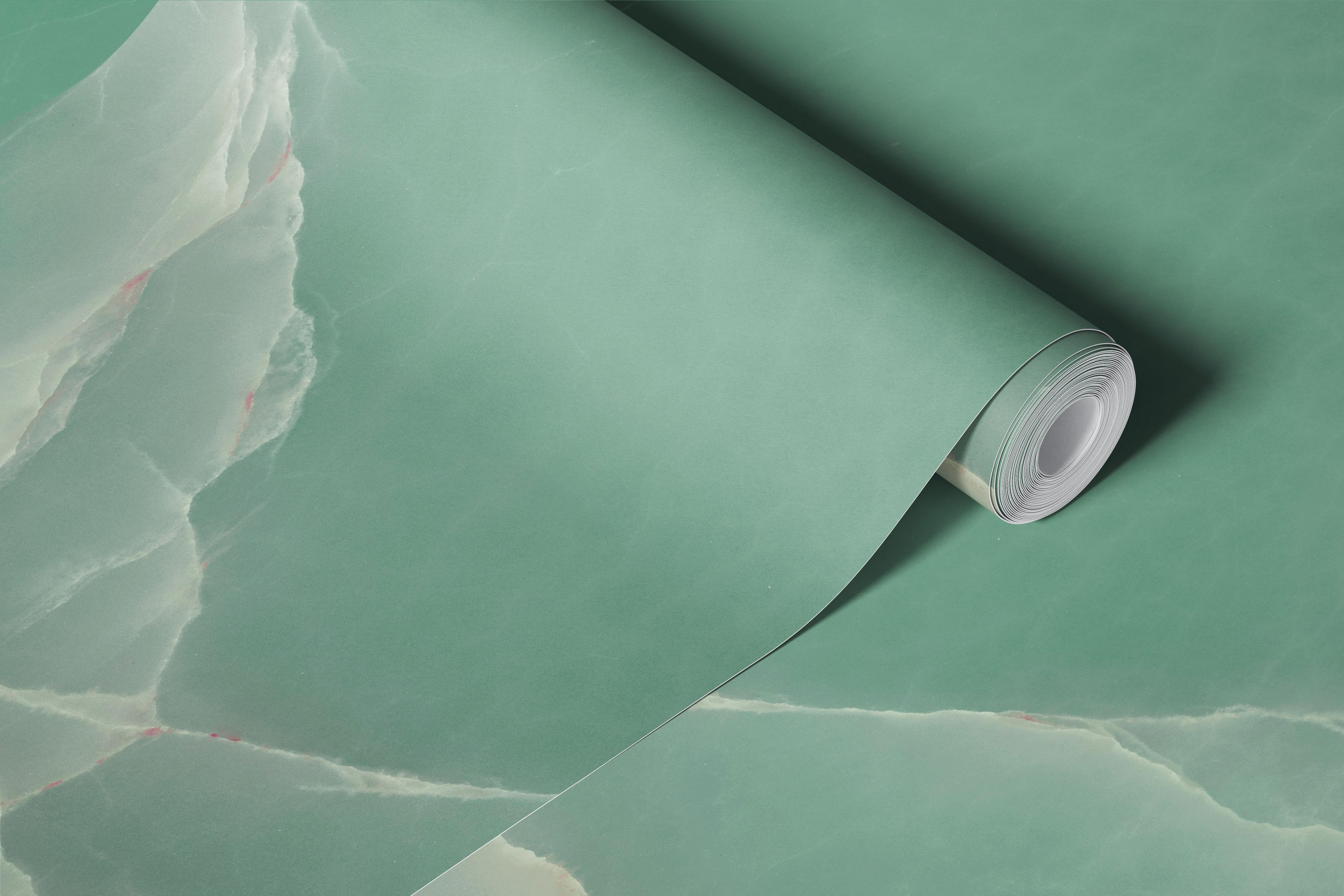 Green Onyx Marble wallpaper in a room