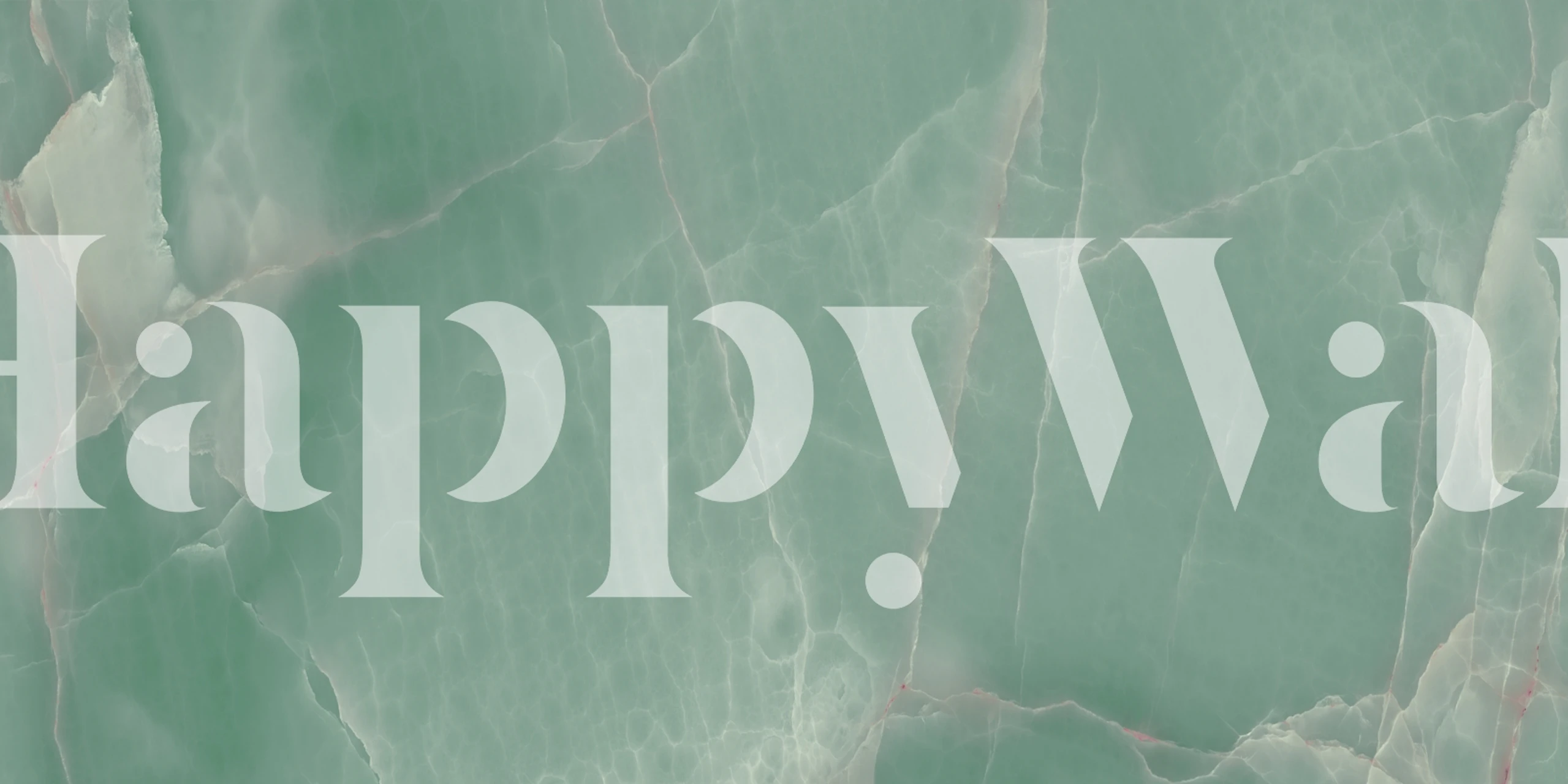 Mint green onyx marble wallpaper with soft veining and a smooth finish