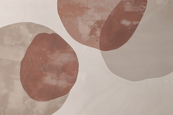 Japandi Organic Shapes 2 Rustic Beige