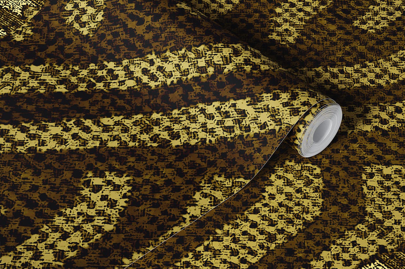 Bakuba Goldy wallpaper roll