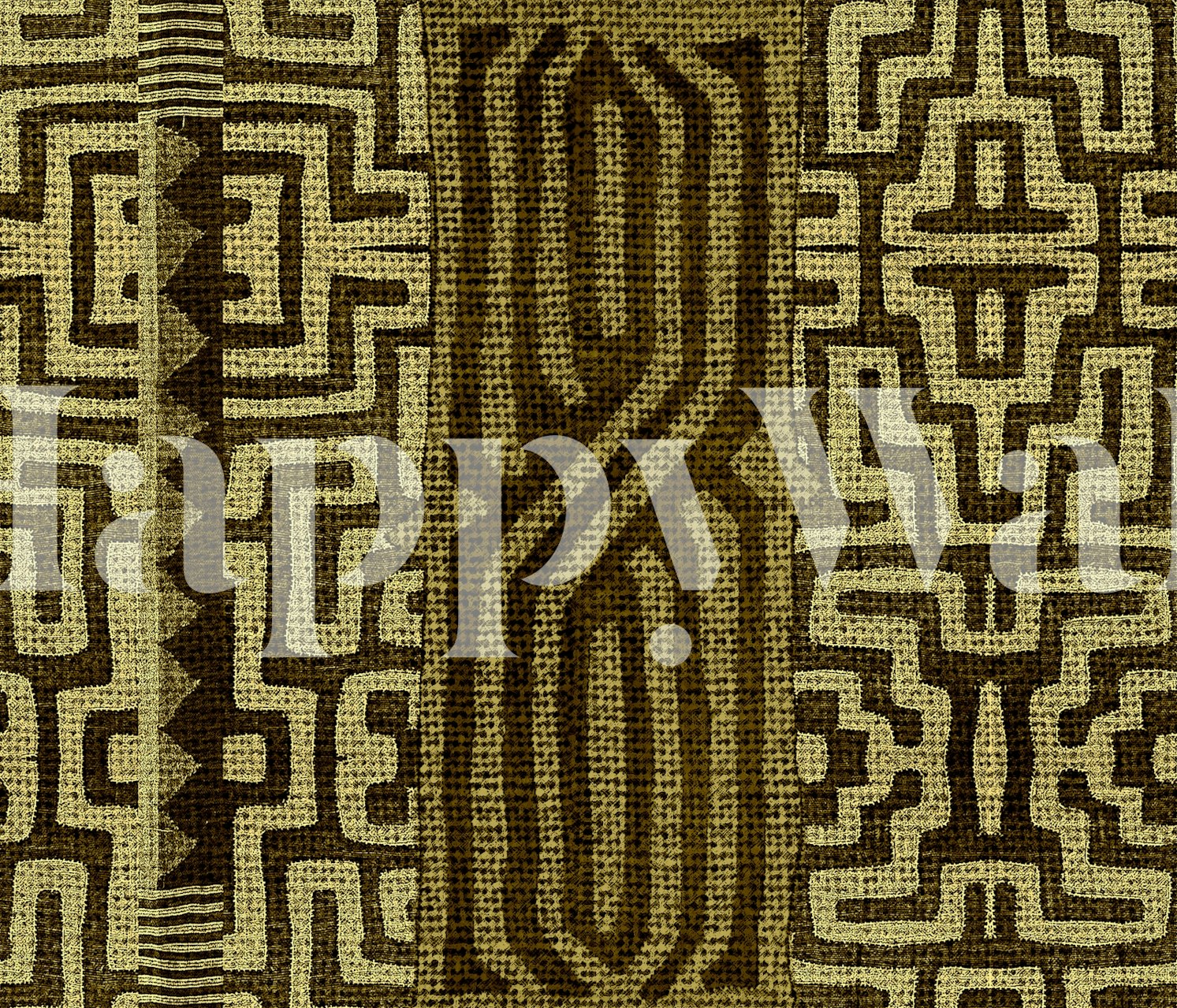 Bakuba Goldy tapet i et rom