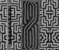 Bakuba BW carta da parati