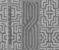 Bakuba Grey carta da parati
