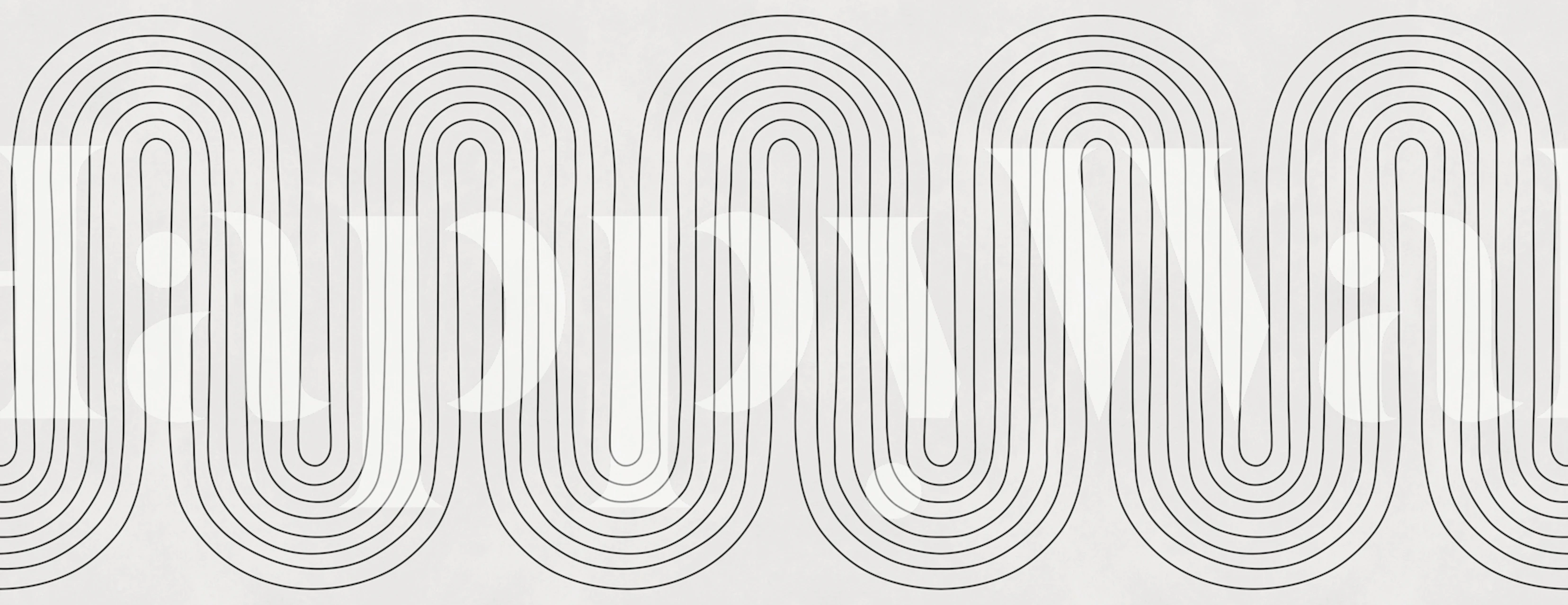 Elegant Line Design wallpaper in a room