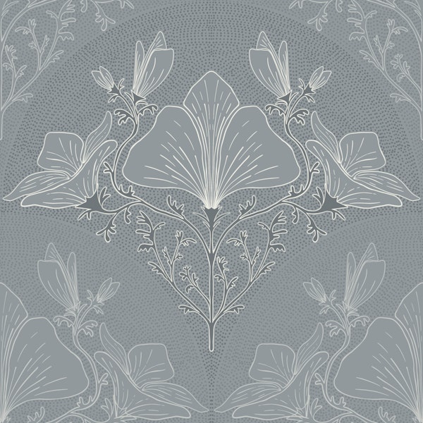 Cottage Core Glam Blue