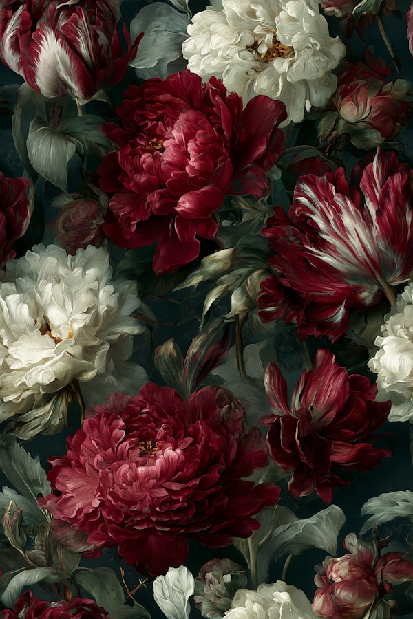 Opulent Floral Elegance