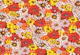 Deck Chair retro flowers bold