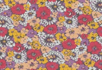 Deck Chair Retro flowers muted ταπετσαρία