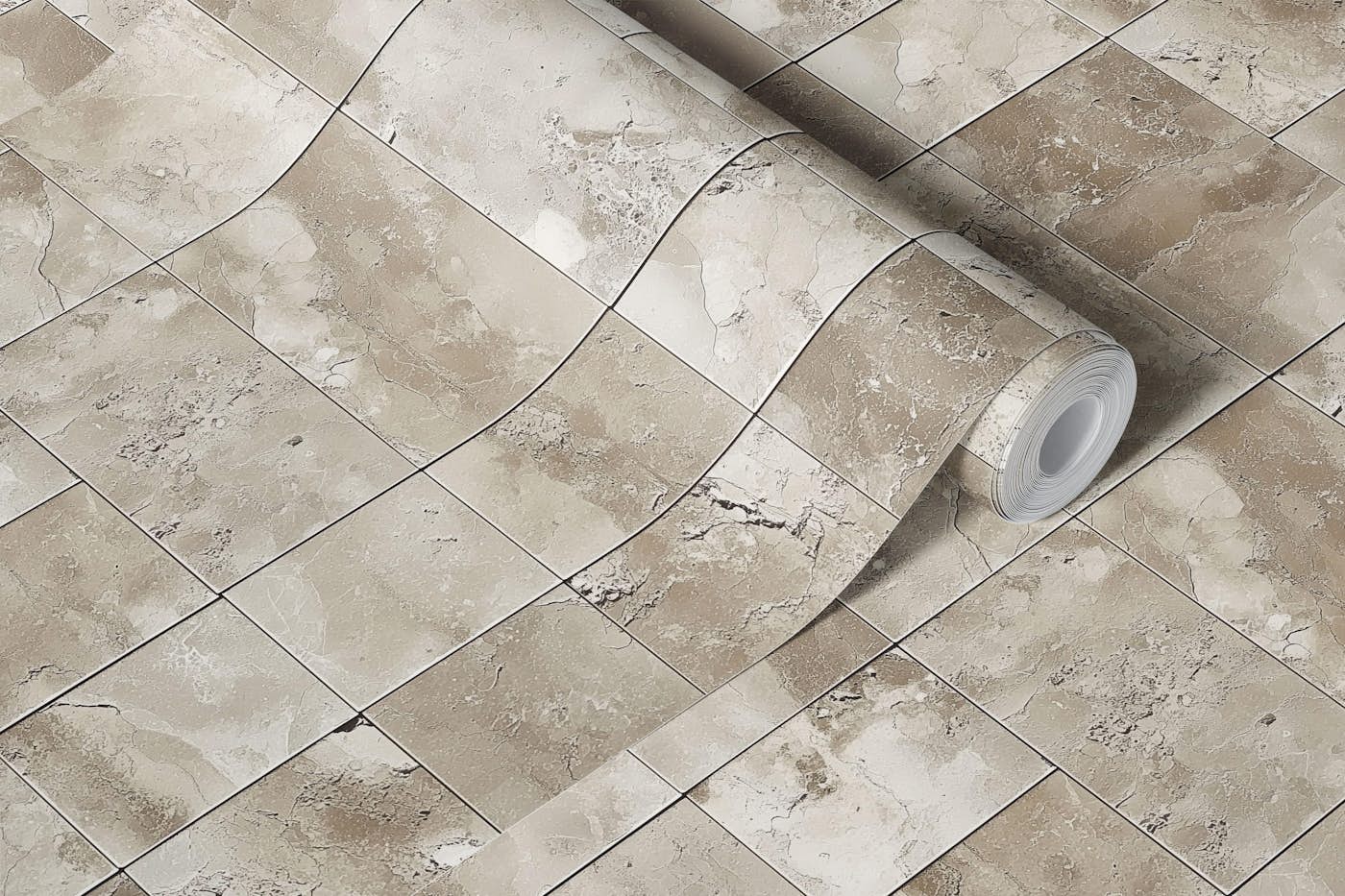 Natural Stone Elegance wallpaper roll
