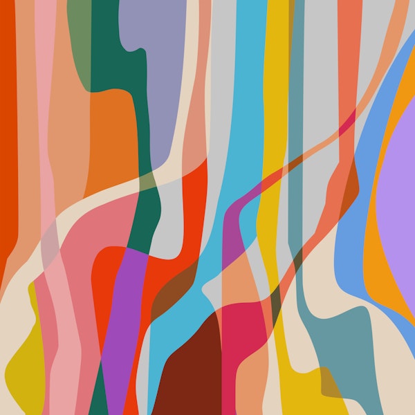 Colorful Flowing Shapes