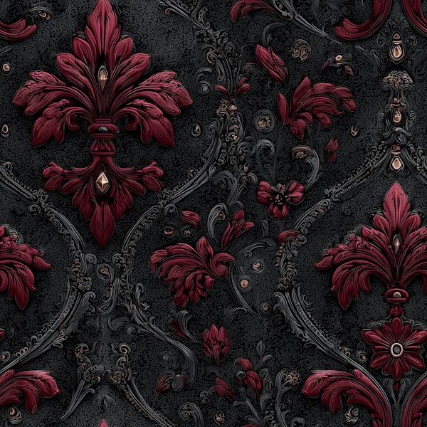 Baroque Velvet Bloom