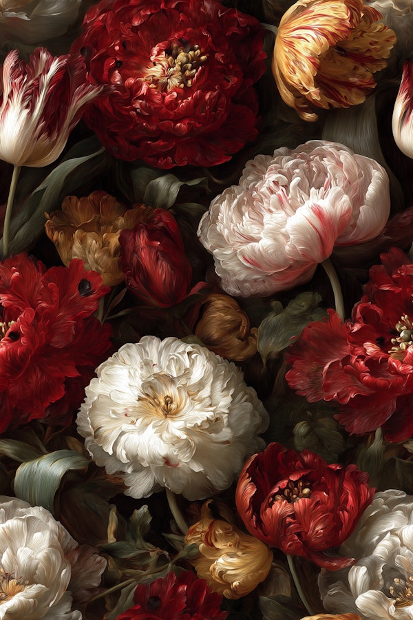 Baroque Floral Elegance