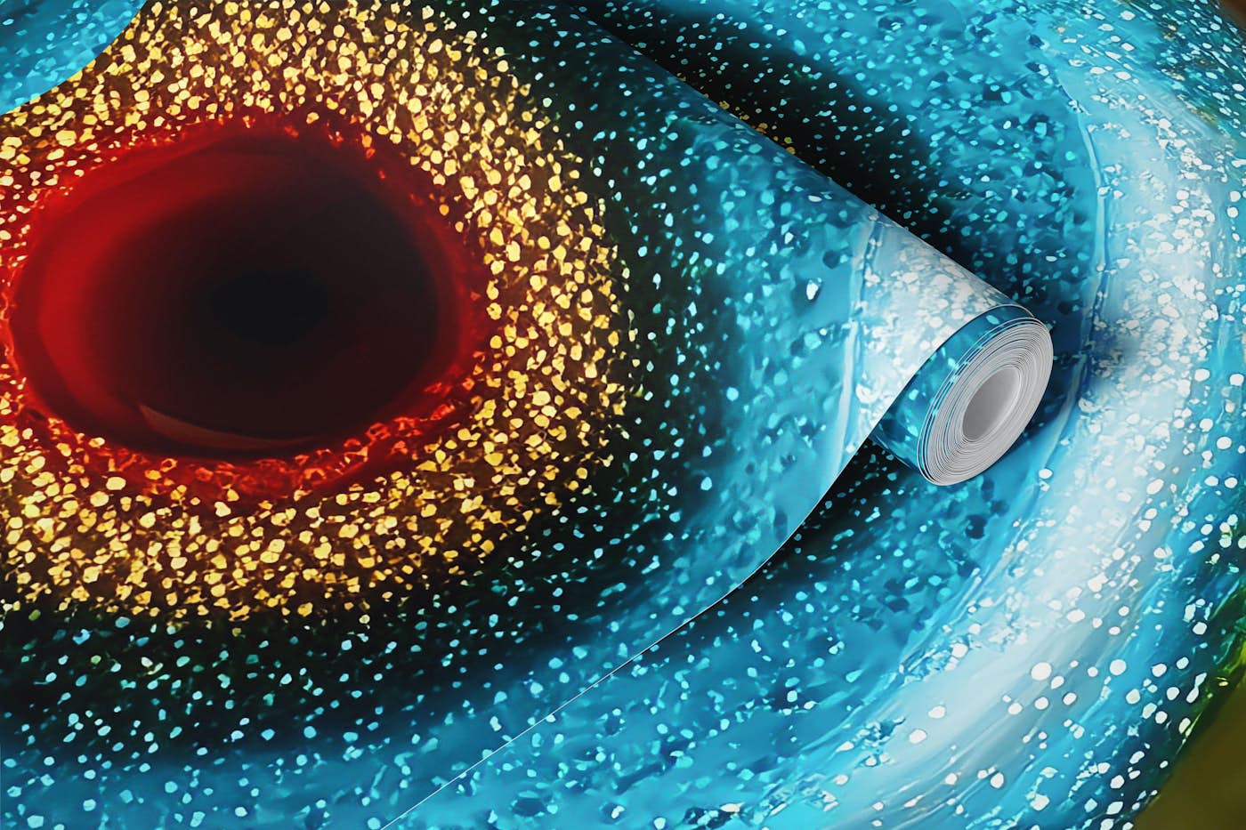 Vibrant Glass Orbs wallpaper roll