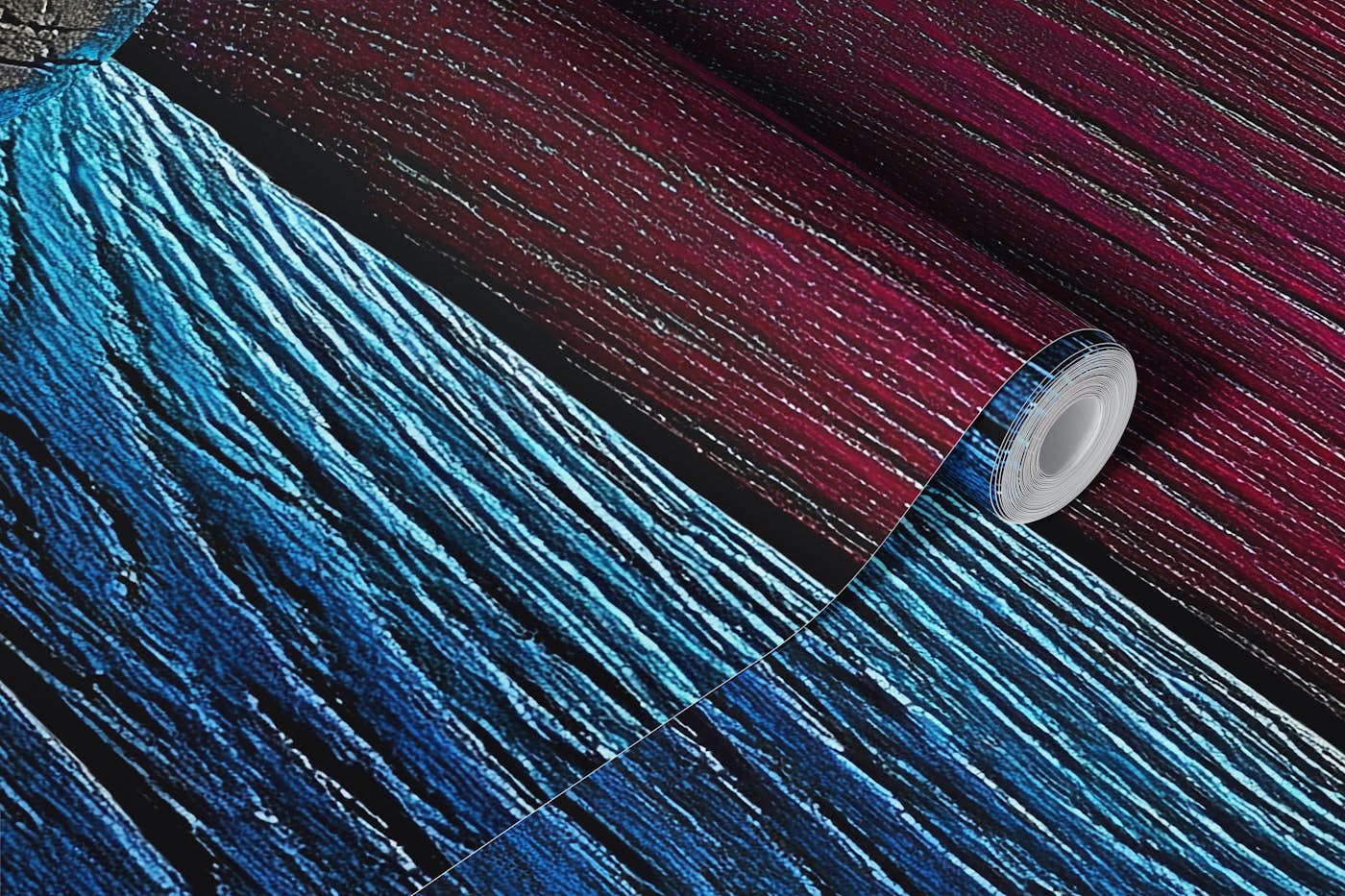 Rustic Colorful Wood wallpaper roll