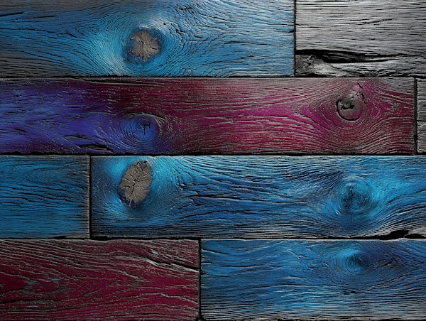 Rustic Colorful Wood