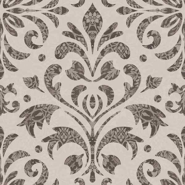 William Morris Floral Damask Style Narrative