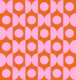 Orange - Pink Circles and Ogees