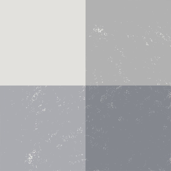 Chic Gray & Blue Gingham