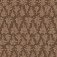 Clay Brown Forest Ferns tapeet