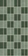 Checkerboard Vertical stack Tile Sage Green