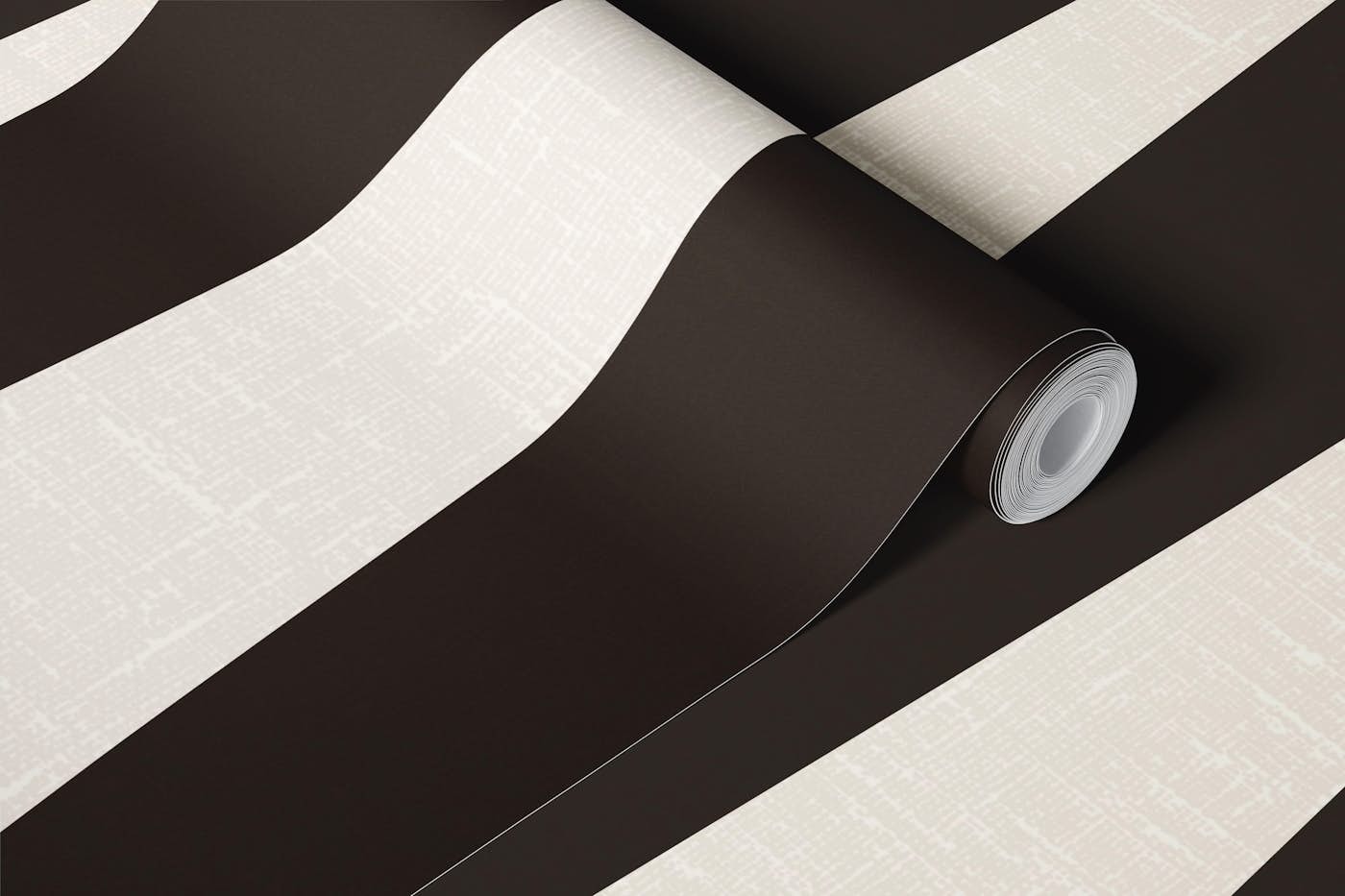 Monochrome Zigzag Chic wallpaper roll