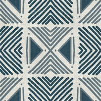 Tribal Denim Motif tapete