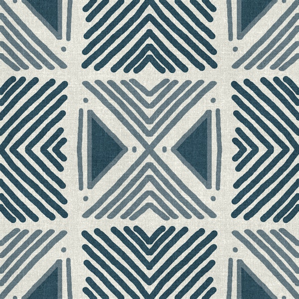 Tribal Denim Motif