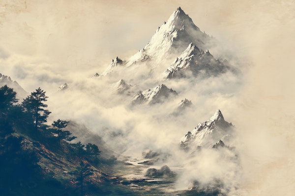 Mystical Mountain Peaks