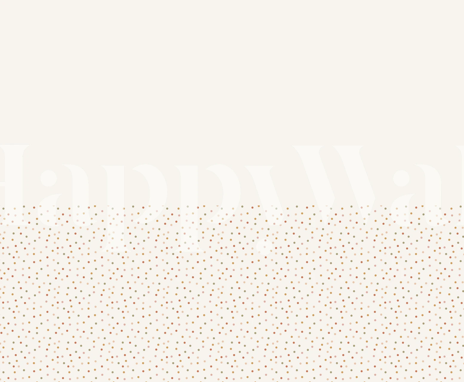 Confetti Panel Multicolor Boho tapetti huoneessa