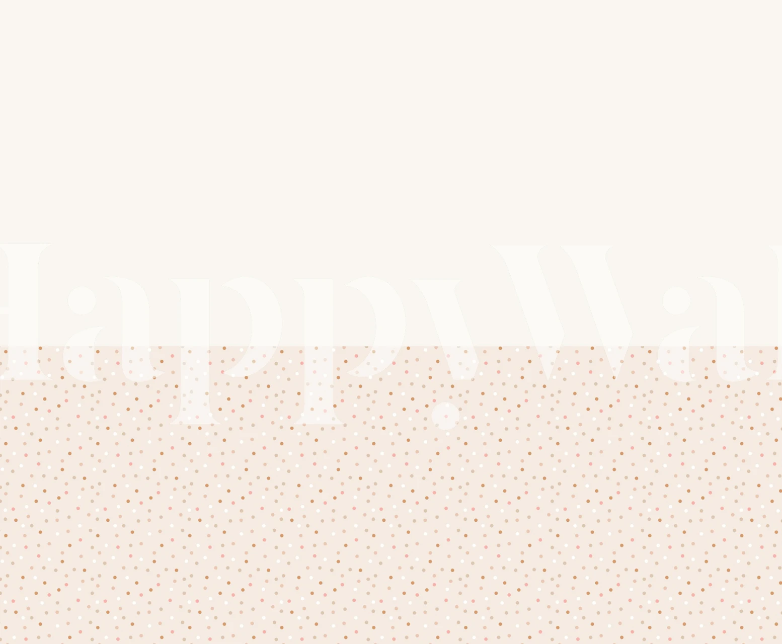 Papel de parede Confetti Panel Multicolor Rose em um quarto