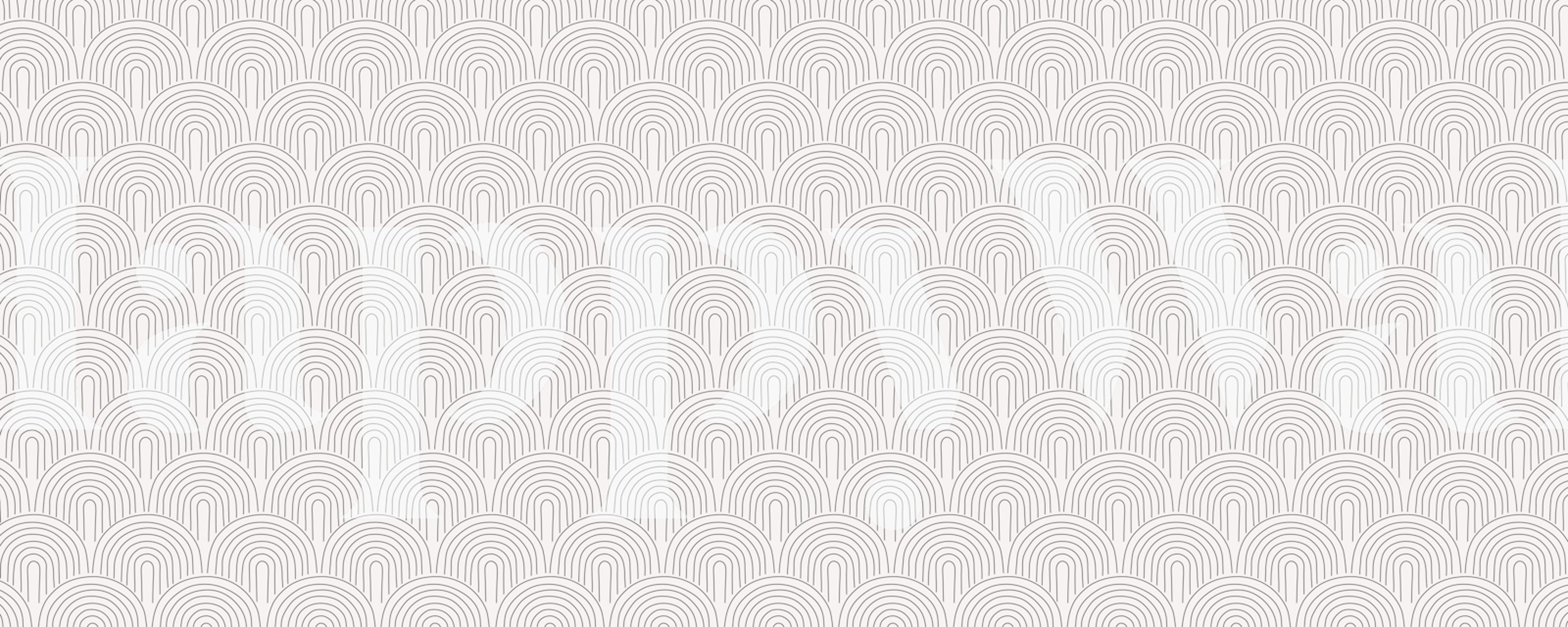 Papier peint Elegant Arch Design présenté dans une pièce