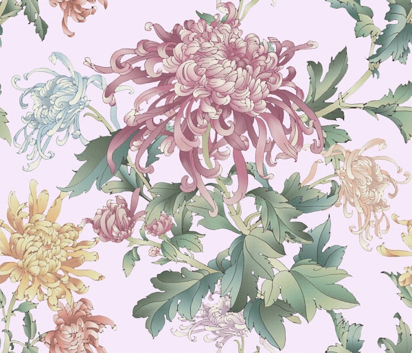 Botanical Charm Delight pink