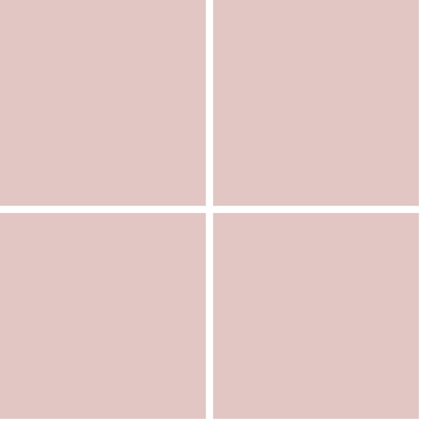 Soft Powder Rose Bud Grid