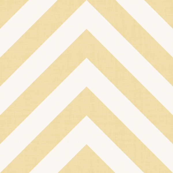 Sunshine Yellow Zig Zag Chevron Stripe