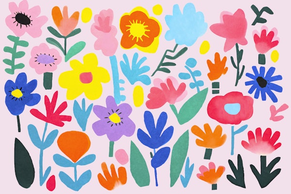 Matisse Meadow Groovy Flowers
